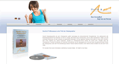 Desktop Screenshot of health-and-more.de